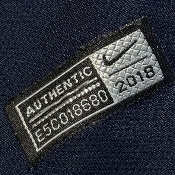 France x Nike FFF 2018 2019 Home Football Soccer Jersey Blue Men Medium - Picture 11 of 13